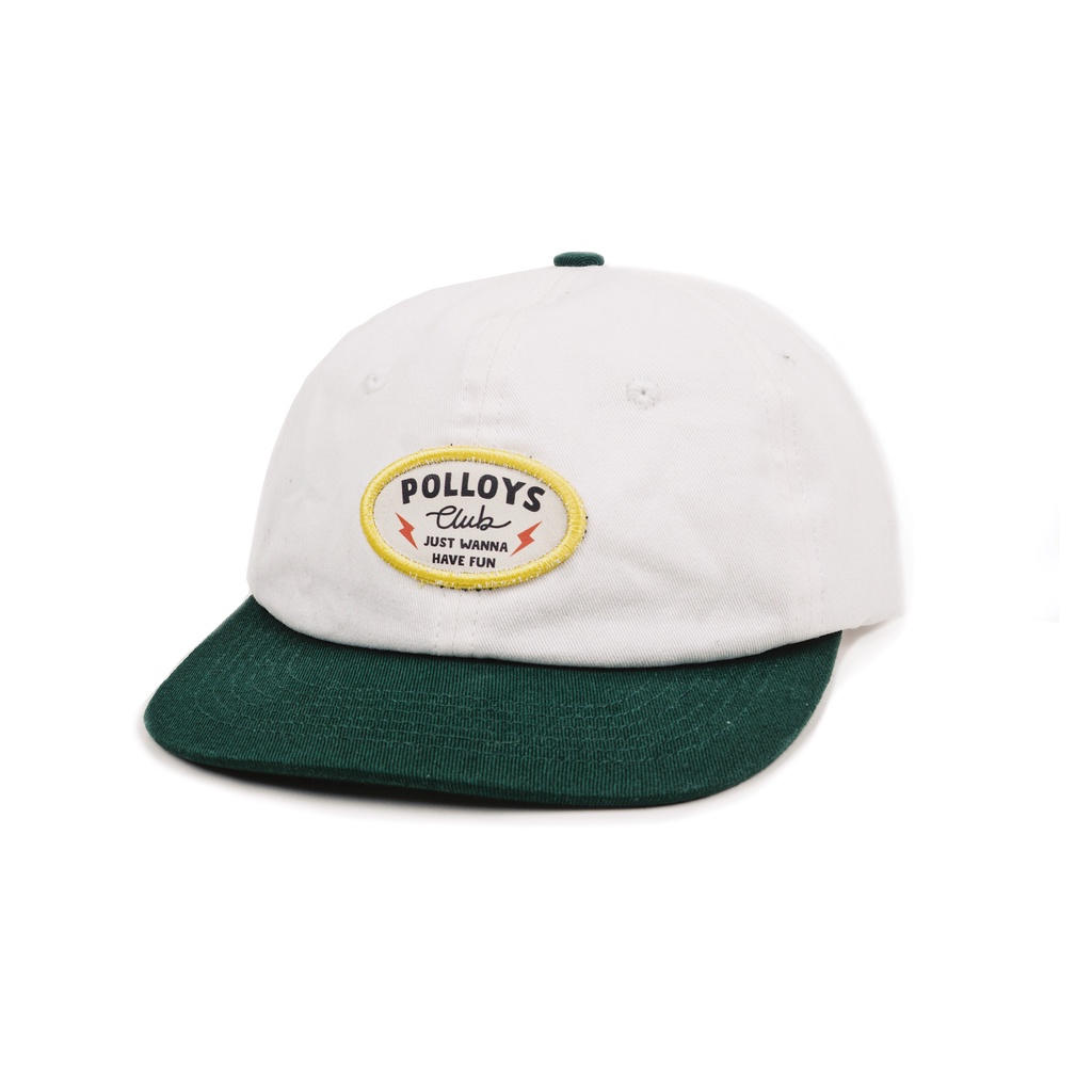Jual Hoi Polloy - Topi - Club Logo (White Green) | Shopee Indonesia