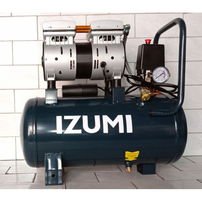 Jual Izumi Kompresor Oilless OL0724 Silent 24 Liter 3/4HP Tanpa Oli ...