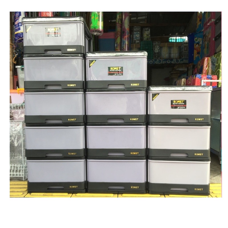 Jual GOJEK KOMET M3 M4 M5 L3 L4 KABINET LACI LEMARI PAKAIAN PLASTIK ...