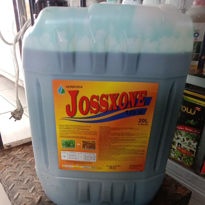 Jual Herbisida Kontak Jossxone Parakuat 135 Sl Isi 20liter Shopee