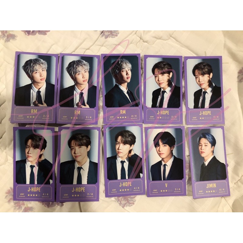 Jual message photo bang bang con the live bts photocard | Shopee Indonesia