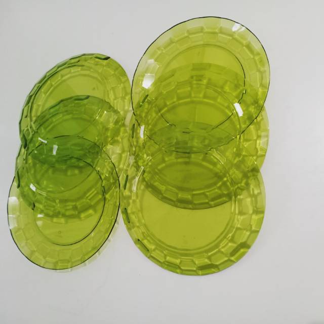 Jual Prism Plate Hijau Tupperware Shopee Indonesia