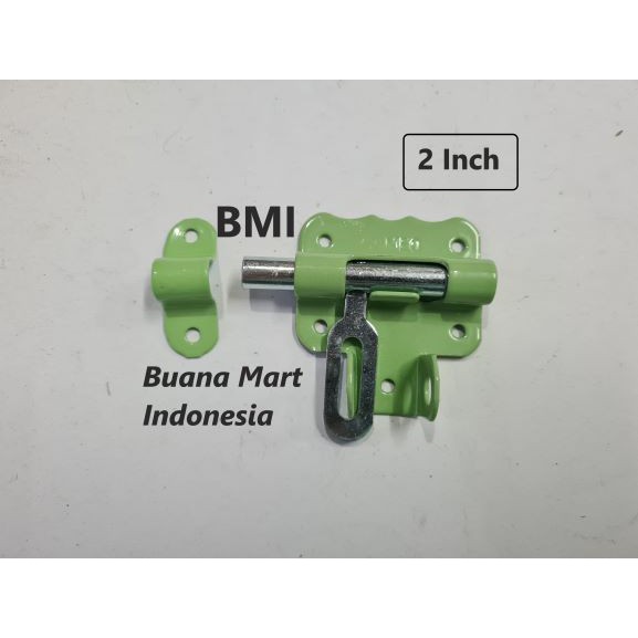 Jual Grendel Overval 2 Inch | Slot Jendela | Grendel Pintu | (1PC ...