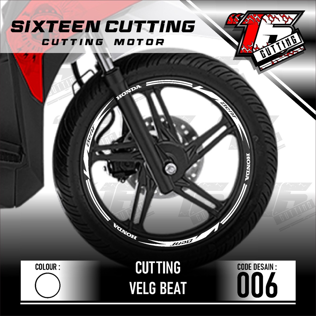 Jual Stiker Velg Beat Lis Velg Beat Stiker Velg Motor Beat List Velg Honda Beat Sticker Velg