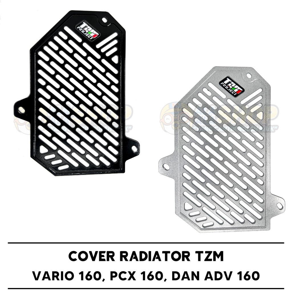 Jual Cover Radiator Cnc Tzm Honda Pcx Vario Shopee Indonesia