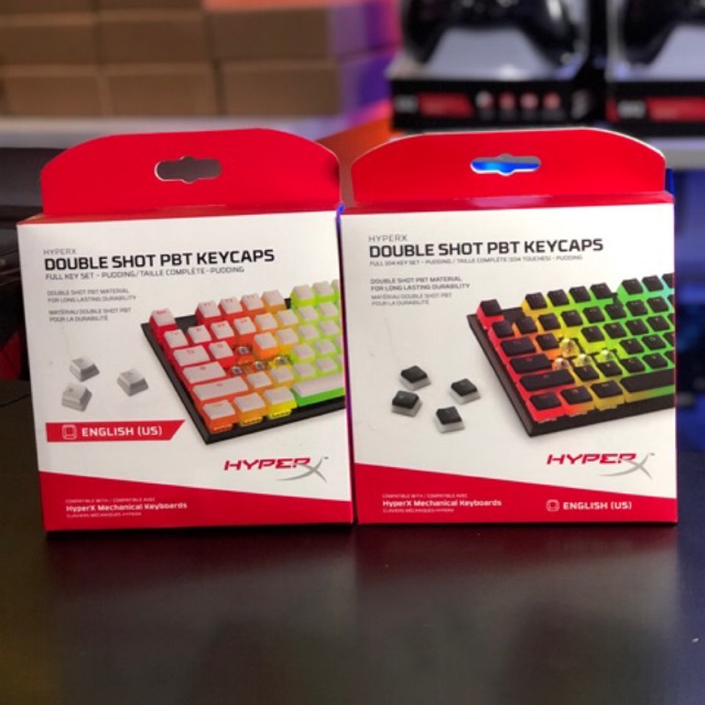 Jual HyperX Pudding Keycaps PBT Full Key Set for Mechanical Gaming