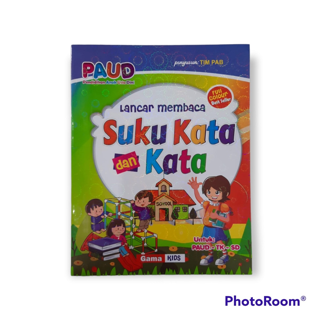 Jual Buku Lancar Membaca Suku Kata Dan Kata Full Colour Anak PAUD Dan ...