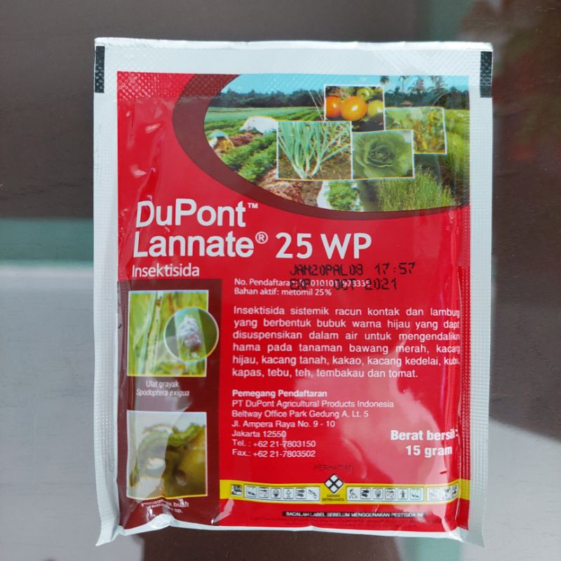 Jual Insektisida DuPont Lannate 25 WP 15 gram | Shopee Indonesia