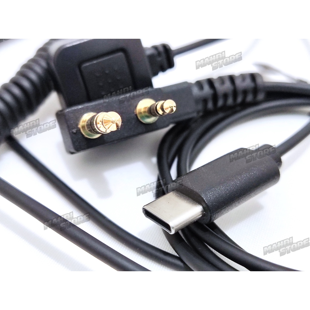 Jual PTT KABEL HT Intercom Bluetooth Headset Helm K2 Line Freedconn ...