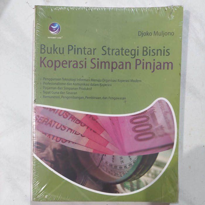 Jual Buku Pintar Strategi Bisnis Koperasi Simpan Pinjam | Shopee Indonesia