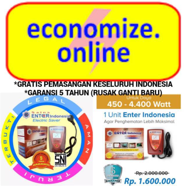 Economize Online: Hemat Listrik, Raih Untung Ganda