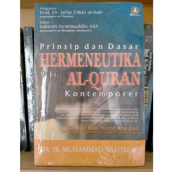 Jual Prinsip Dan Dasar Hermeneutika Al-Quran Kontemporer - Muhammad ...