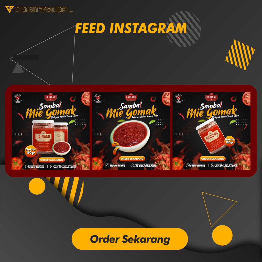 Jual JASA DESAIN FEED INSTAGRAM HARGA TERJANGKAU PAKET HEMAT DAN ...