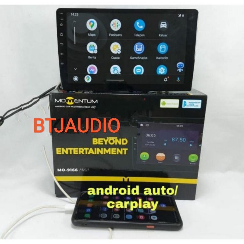 Jual Head Unit Tape Tv Mobil Android Momentum Ram Gb Layar Ips Inch Shopee Indonesia