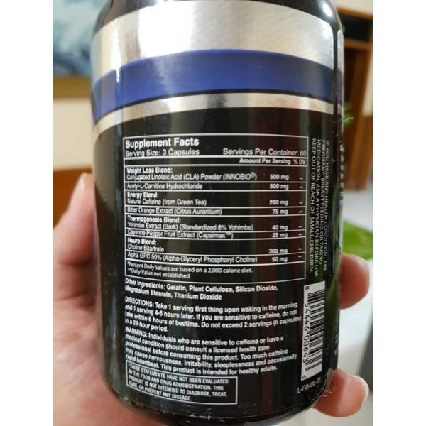 Jual Rsp Quadralean Quadra Lean Thermogenic Fat Burner Hydroxycut