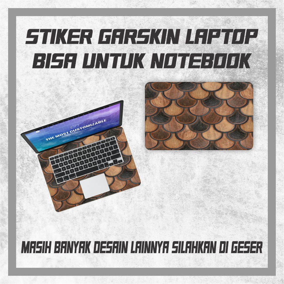 Jual Garskin Laptop Motif Kayu - Cover Laptop motif Kayu | Shopee Indonesia