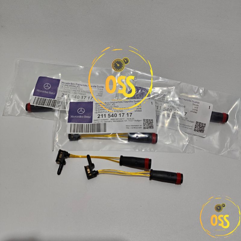 Jual Sensor Kampas Rem Brake Pad Wear Sensors Depan Belakang Mercedes ...