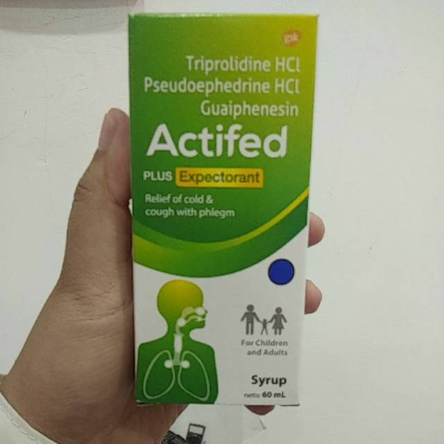 Jual Actifed expectorant | Shopee Indonesia