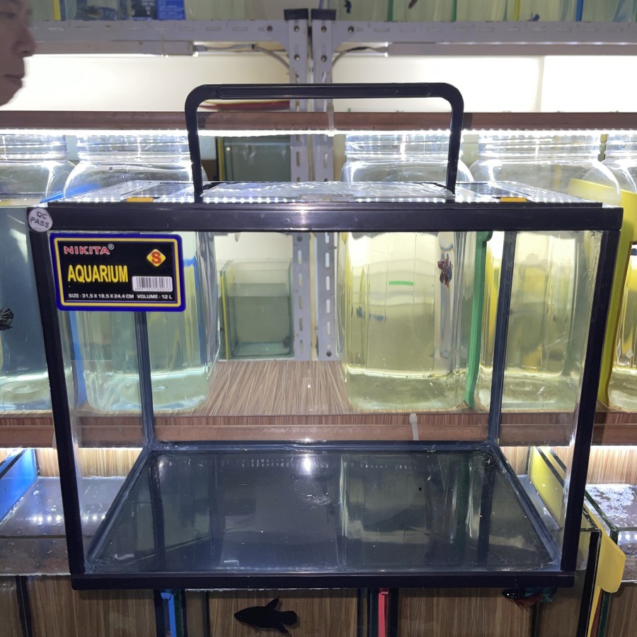 Jual Aquarium/Kandang Reptile Home Nikita Size S Include Penutup