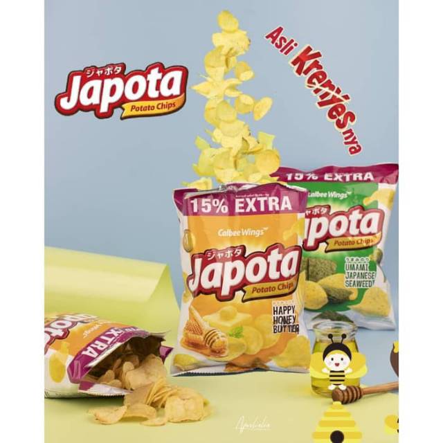 Jual Japota Potato Chips Seaweed Honey Gram Shopee Indonesia