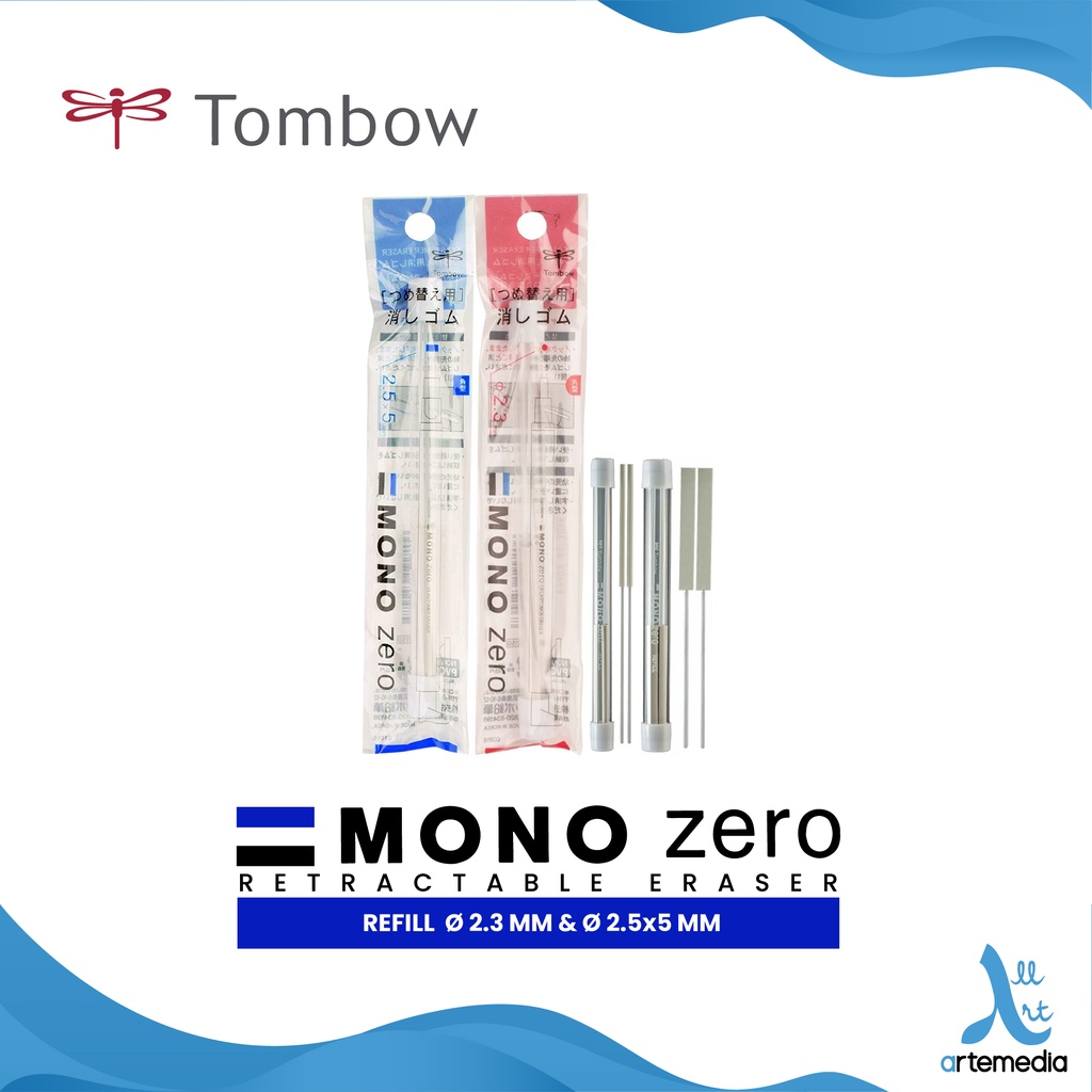 Tombow Mono Zero Eraser, Rectangle 2.5mm