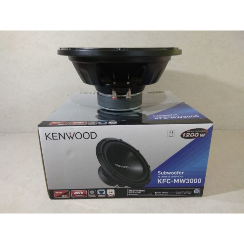 Jual Subwoofer kenwood kfcmw3000 kenwood kfcmw3000 sub kenwood 12 inch Shopee Indonesia