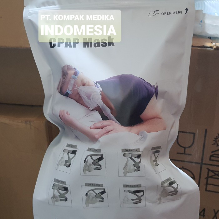 Jual Ready '' Masker Full Mask Cpap Bipap Ventilator Niv " | Shopee