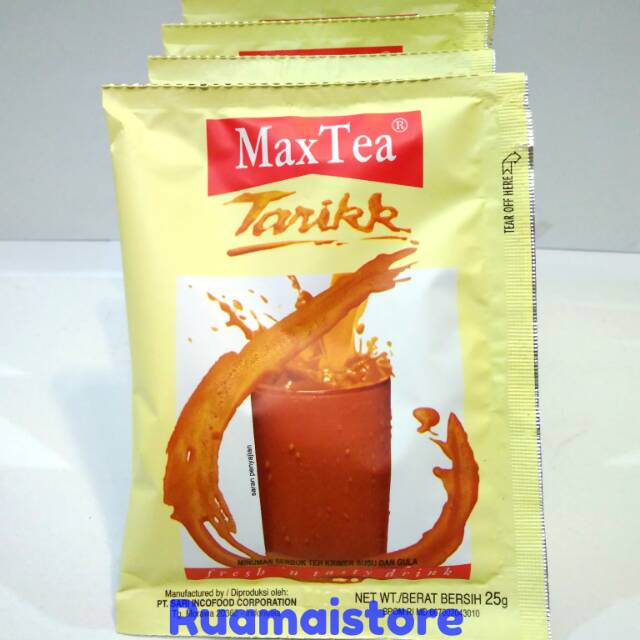 Jual (RCG) Teh Tarik Maxtea Renceng (10pcs) | Shopee Indonesia
