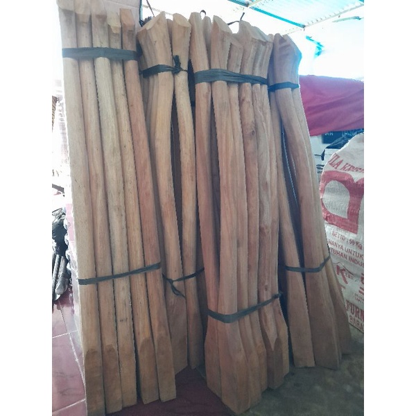 Jual Doran Pacul / Gagang Cangkul panjang 95 cm Kayu Nyamplung Asli ...