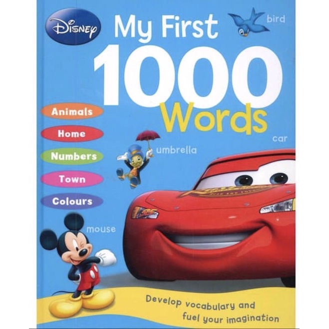 Jual Disney - My First 1000 Words Original (baru - masih segel ...