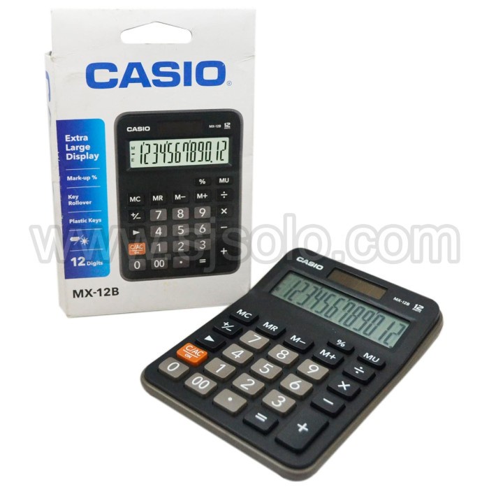 Jual Calculator Kalkulator CASIO MX-12B MX12B 12 B Dekstop Ori 12 ...