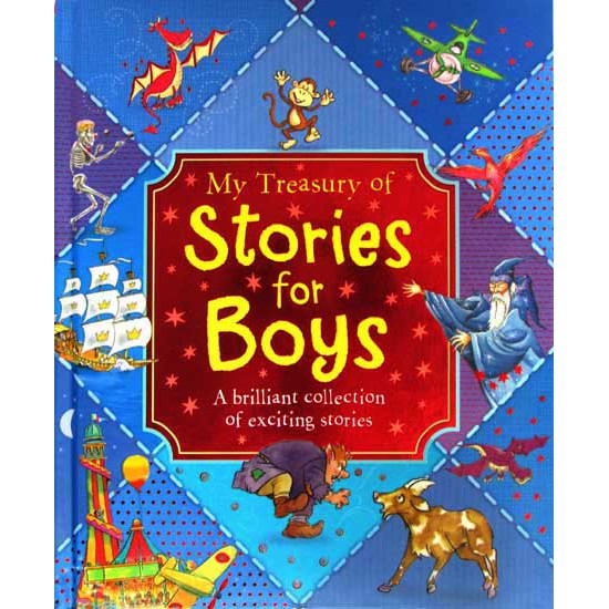 Jual BUKU CERITA ANAK My Treasury of Stories for Boys (23 Stories ...