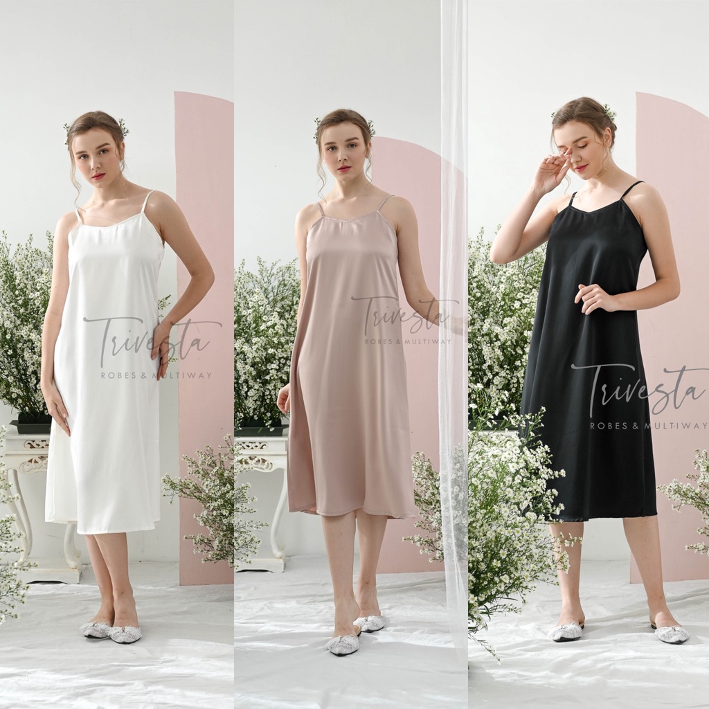 Jual Trivesta Robes - Dress Inner (Type 7/8 ) / Dalaman / Camisole ...