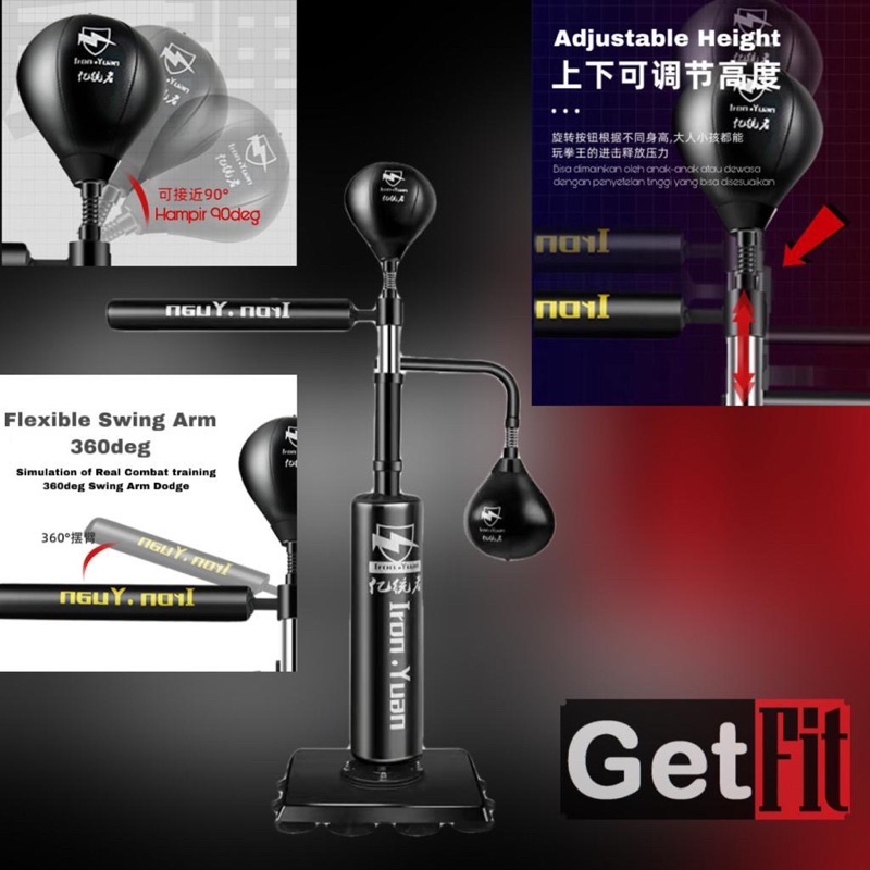 Jual MMA & Boxing Training Set Boxing Punch Punch Bag Boxing Trainer ...