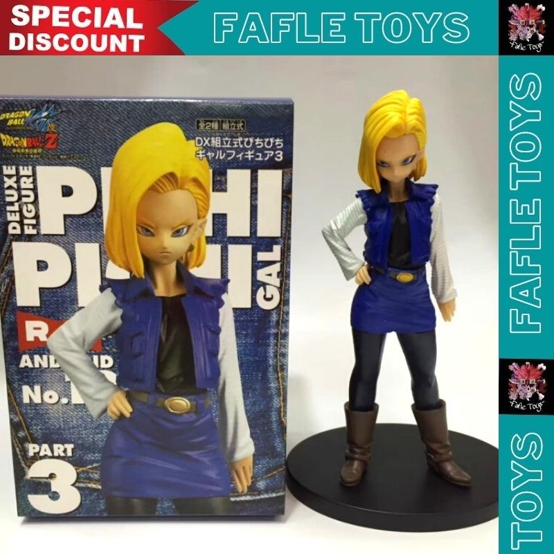 Jual Banpresto Dragon Ball KAI Android No.18 Pichi Pichi GAL DX Figure ...