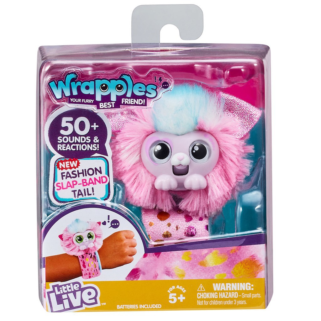 Jual Little Live Pets New Wrapples Series Fashion Slap Band with