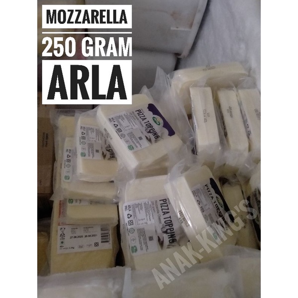 Jual PROMO!! KEJU MOZZARELLA ARLA 250G ORI ORIGINAL HALAL MELAR CORNDOG