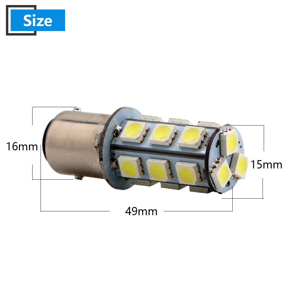 Jual LAMPU LED BAYONET 1157 2 KAKI LAMPU LED REM SMD 5050 18 TITIK ...