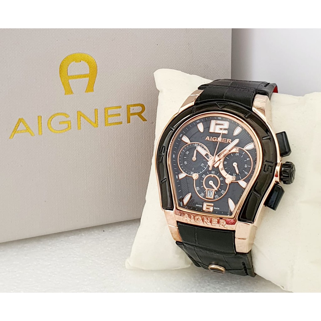 Aigner palermo 58500 single jam tangan aigner pria jam tangan terbaru original