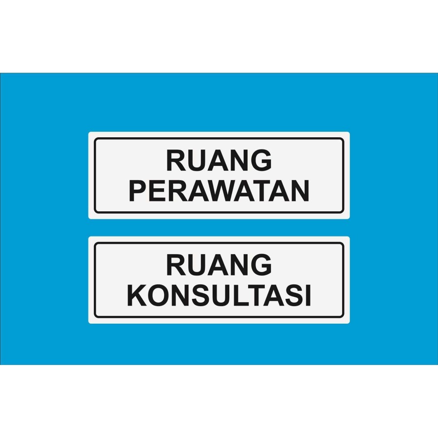 Jual Sign Label Custom RUANG PERAWATAN DLL | Shopee Indonesia