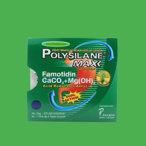 Jual Polysilane Maxx Peppermint/Strip | Shopee Indonesia