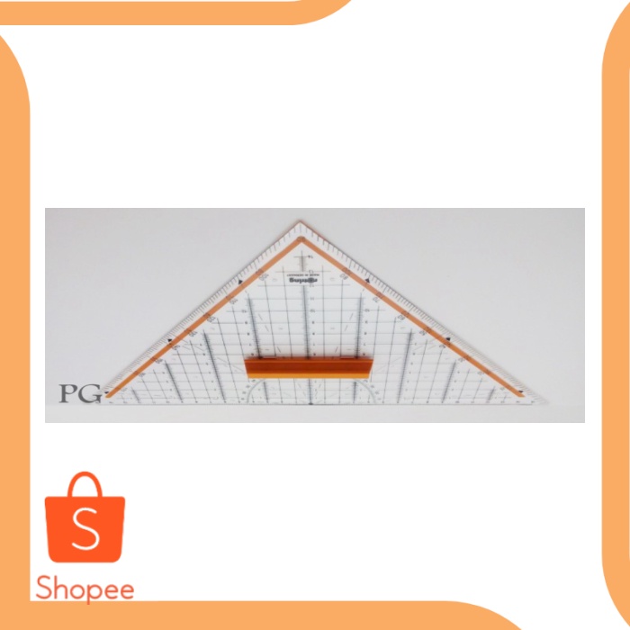 Jual Rotring Technical Triangle Ruler Penggaris Segitiga Pegangan ...