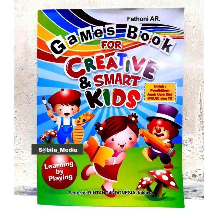 Jual BIG SIZE BUKU GAME BOOK FOR CREATIVE & SMART KIDS | Shopee Indonesia