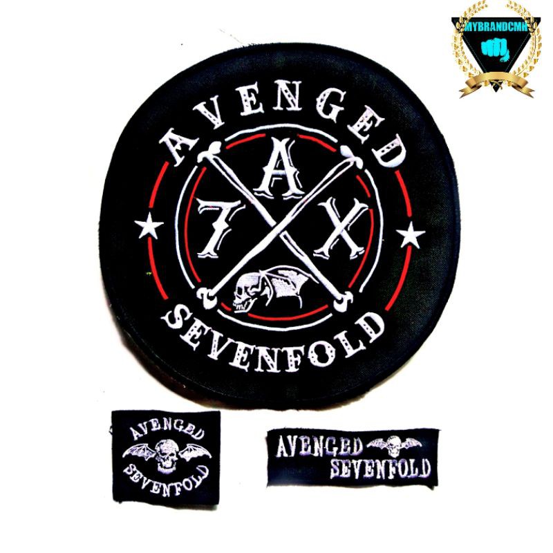 Jual BACKPATCH A7X / BACK PATCH AVENGED SEVENFOLD BORDIR BORDIRAN BESAR ...