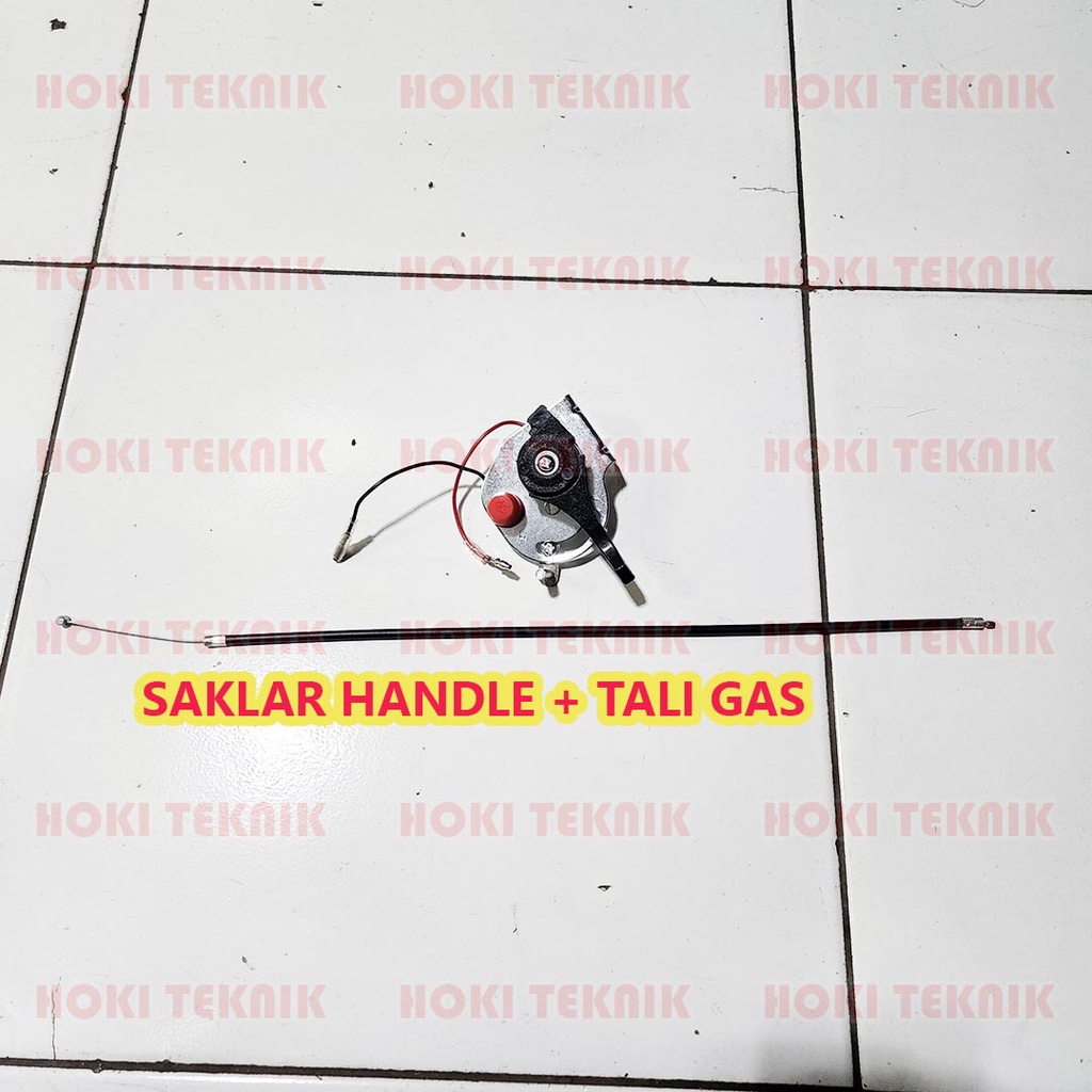 Jual Saklar Handle Tali Gas Knapsack Bensin 2 Tak Gagang Kabel Gas TU26 ...
