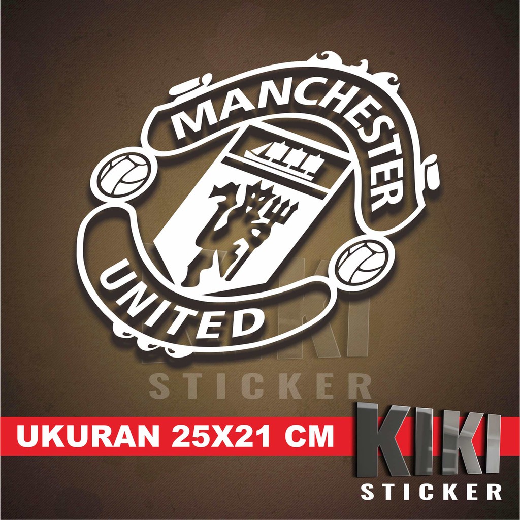 Jual CUTTING STICKER - STIKER KACA MOBIL BODY PINTU - MU FC KEREN ...