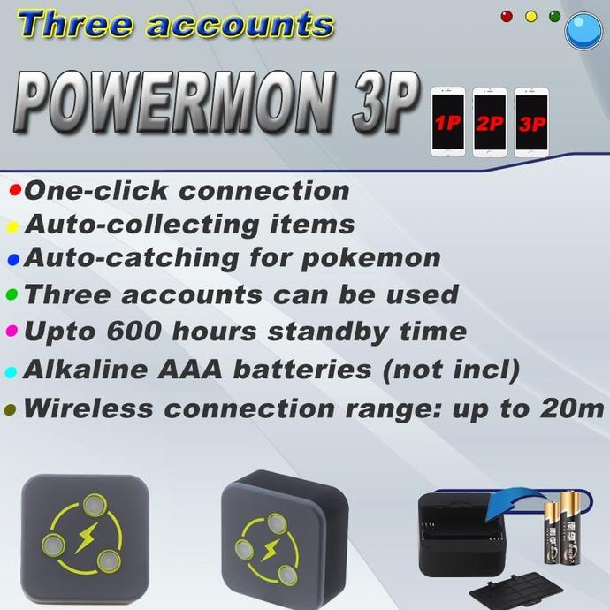 Jual POWERMON PLUS POKEMON GO PLUS POGO PLUS DUAL MODE Not Recharge ...