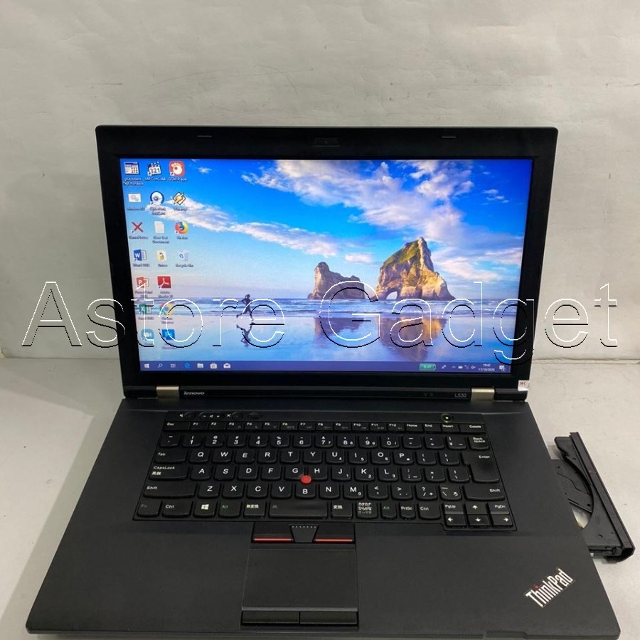 LAPTOP MURAH LENOVO THINKPAD L530 RAM 4GB HDD 320GB - Super murah -  Bergaransi