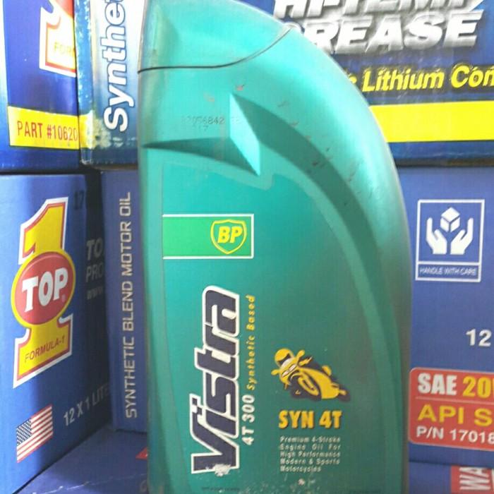 Jual Oli Mesin Motor Bp / British Petroleum Vistra 4T 300 1 Liter