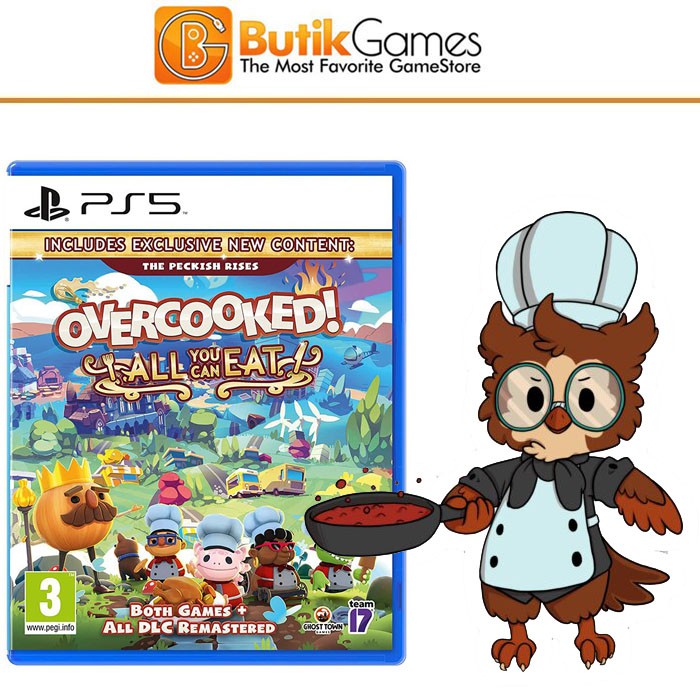 Jual Overcooked! Overcooked All You Can Eat PS5 Overcooked AYCE PS5 ...